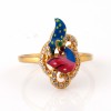 22K Gold Ladie's Peacock Ring Collection